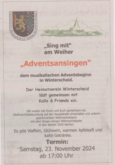 Adventsansingen 2024